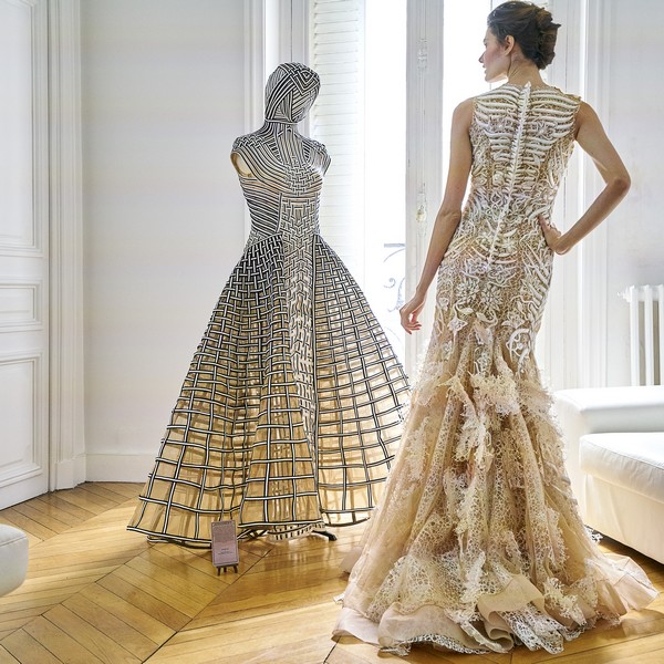 HASSIDRISS,The designer launches his Spring-Summer 2016 Couture collection in Paris. 